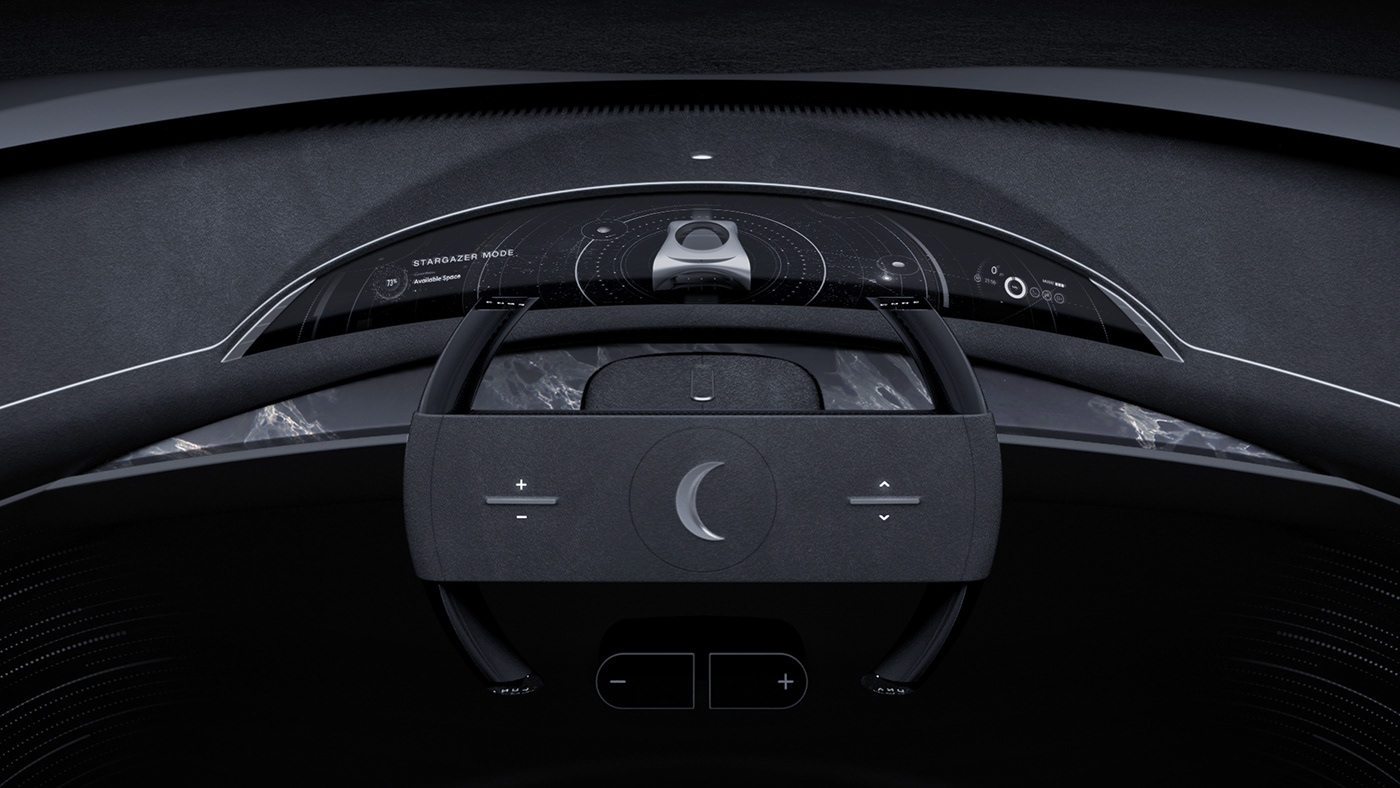Concept Car，Electric vehicle，moon，Sports car，