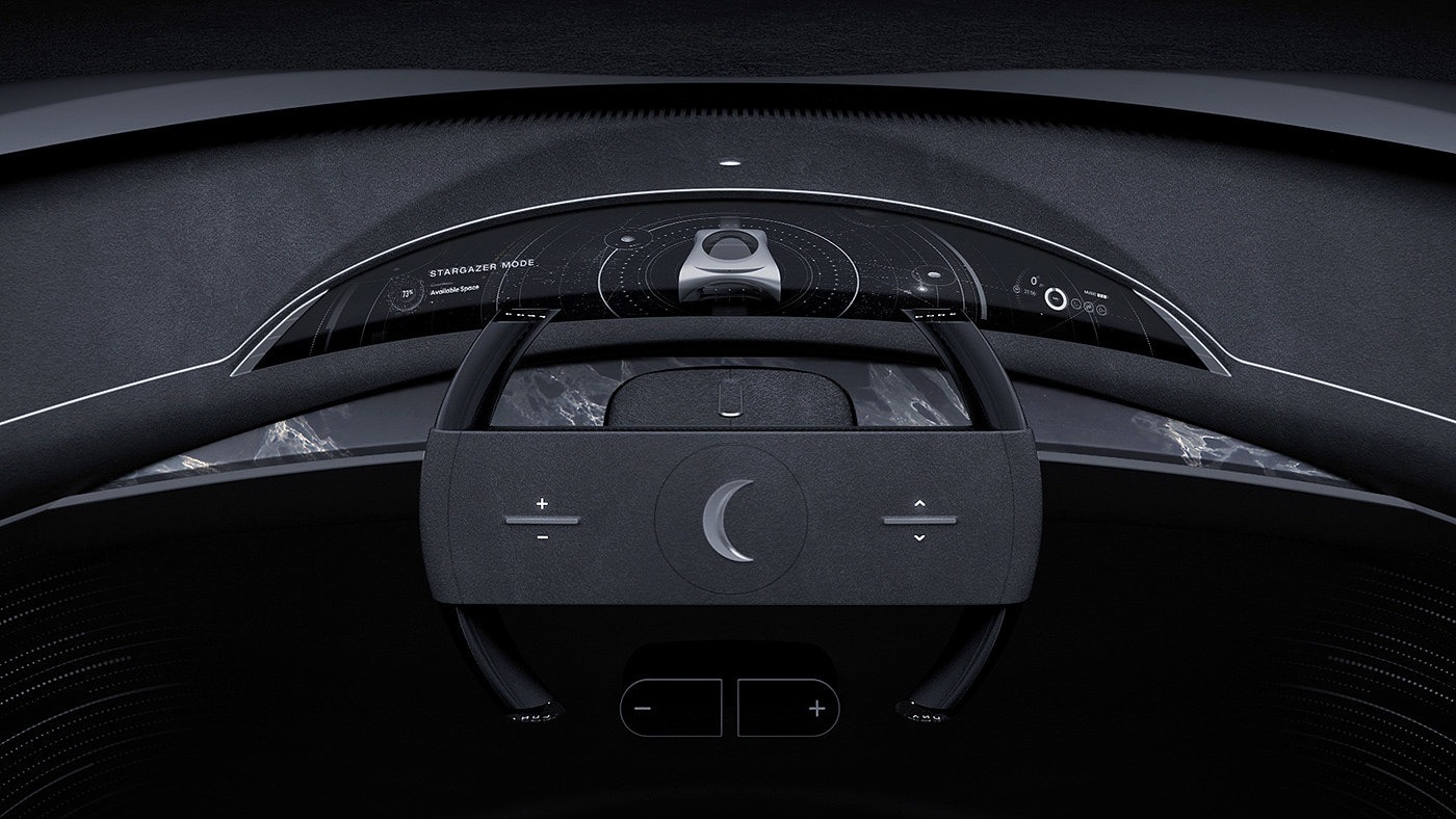 Concept Car，Electric vehicle，moon，Sports car，