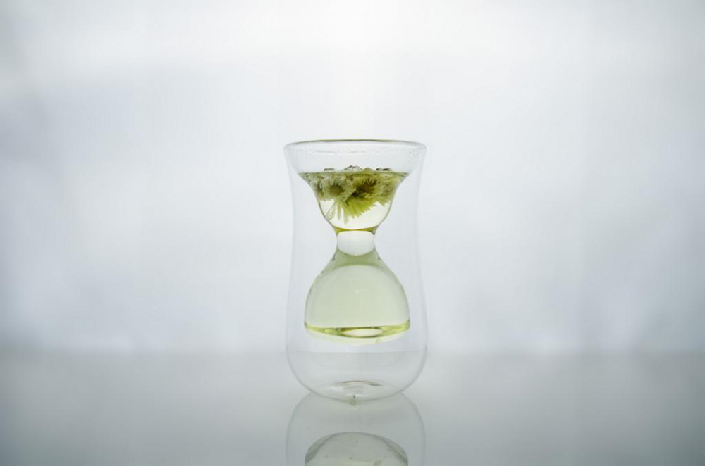 Water cup，Glass，Chinese style，sense of modernity，li-wai，