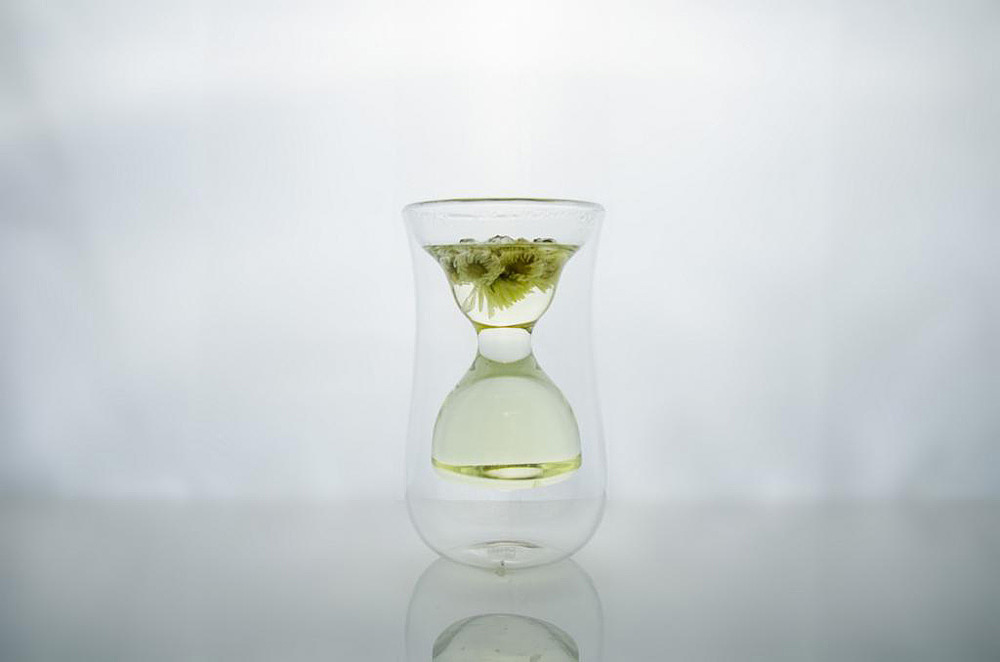Water cup，Glass，Chinese style，sense of modernity，li-wai，