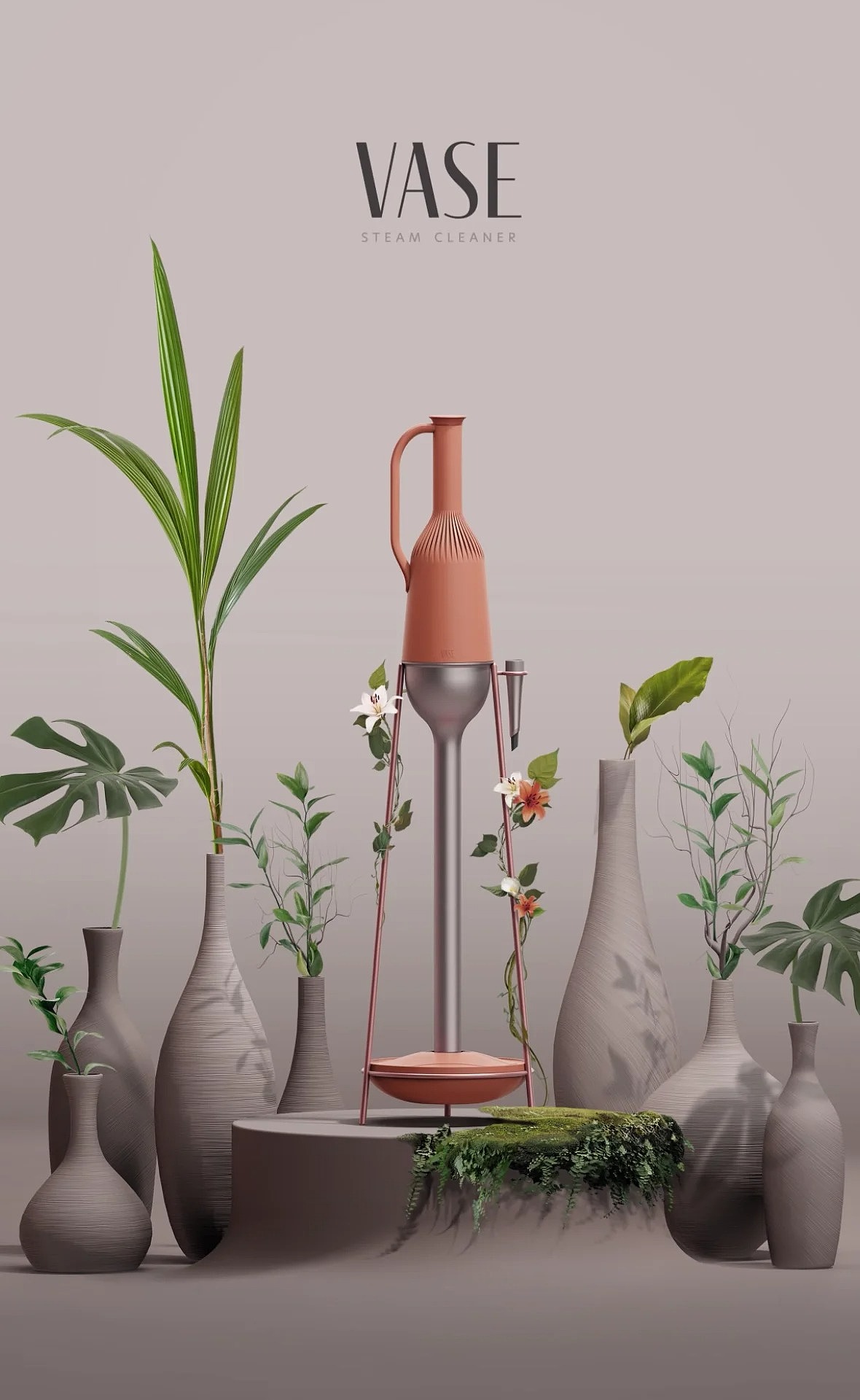 steam，vase，Cleaner，