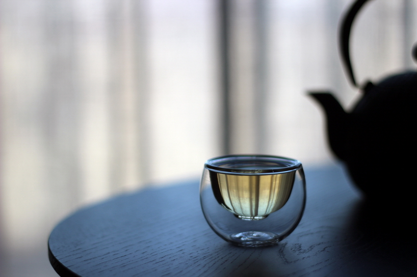 Water cup，Glass，Chinese style，sense of modernity，li-wai，