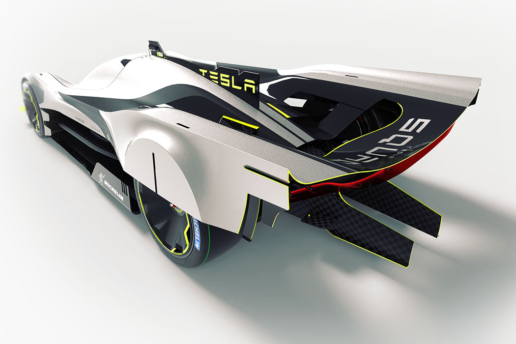 Tesla，LMPE 2030，automobile，Sports car，rechargeable battery，electric vehicle，racing，