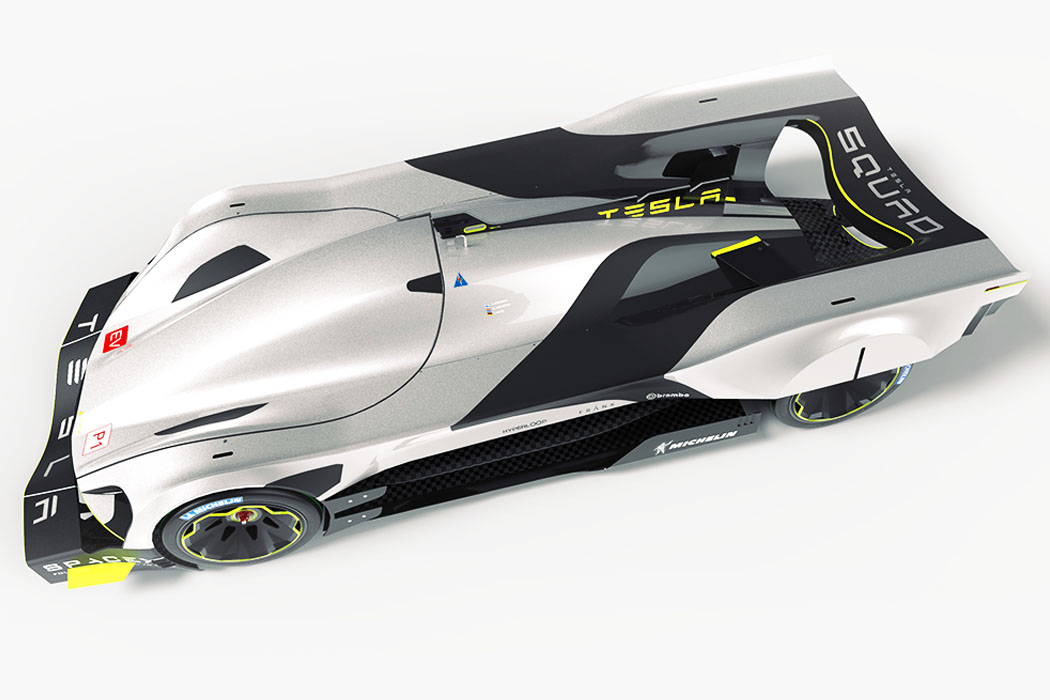 Tesla，LMPE 2030，automobile，Sports car，rechargeable battery，electric vehicle，racing，