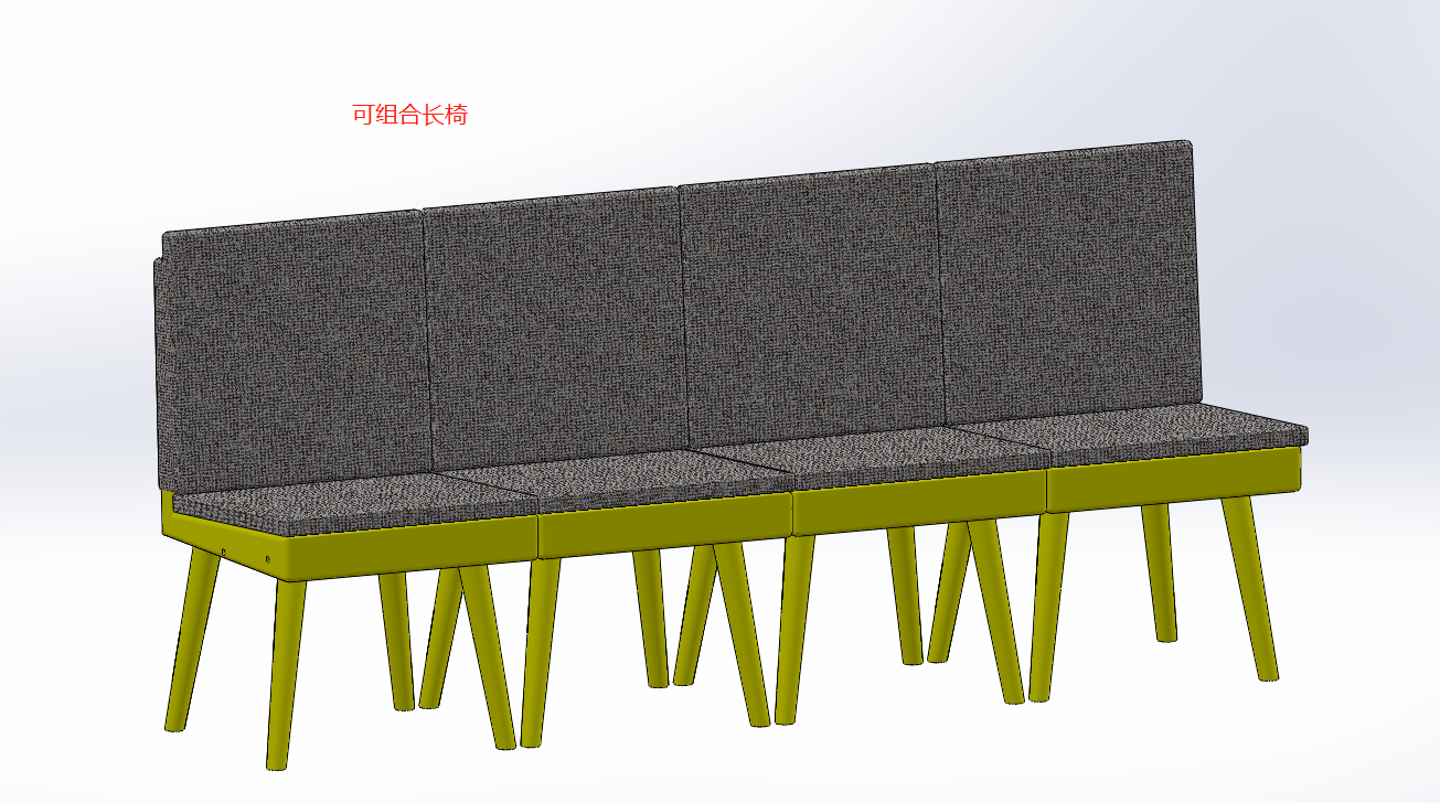 Simple tables and chairs，