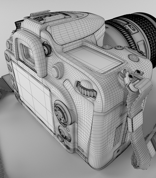 modeling，Nikon ，industrial design，product design，camera，