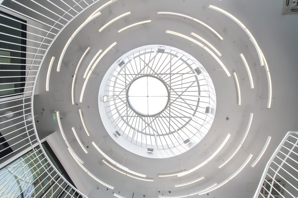 Naked building，Architecture，to work in an office，of new style，