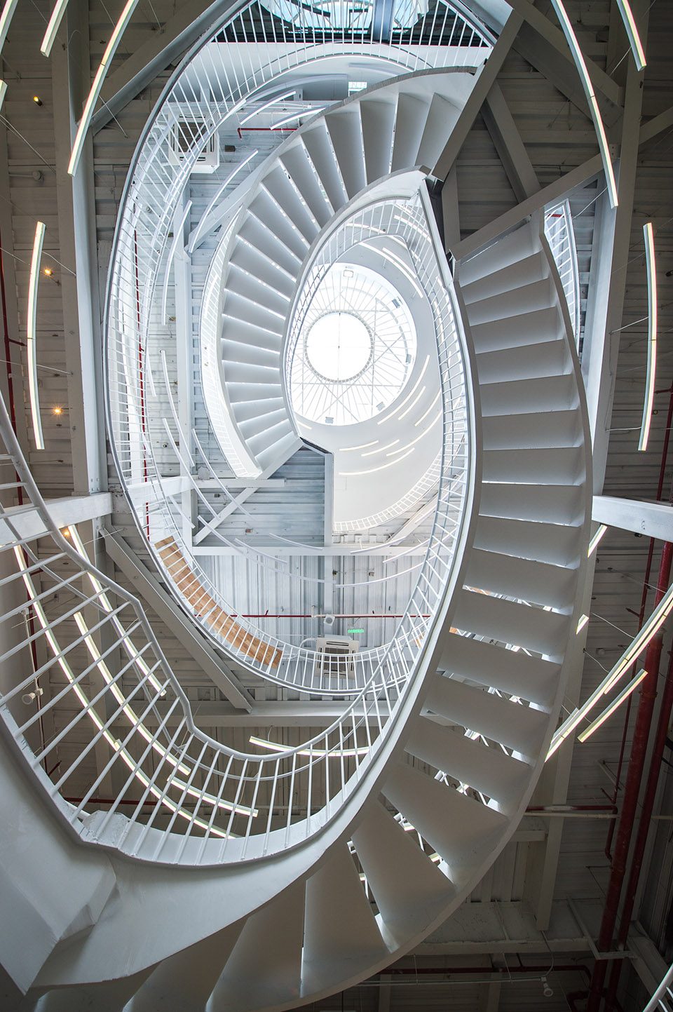 Naked building，Architecture，to work in an office，of new style，