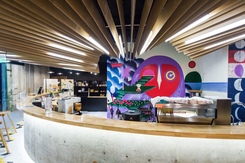 Naked building，Architecture，to work in an office，of new style，