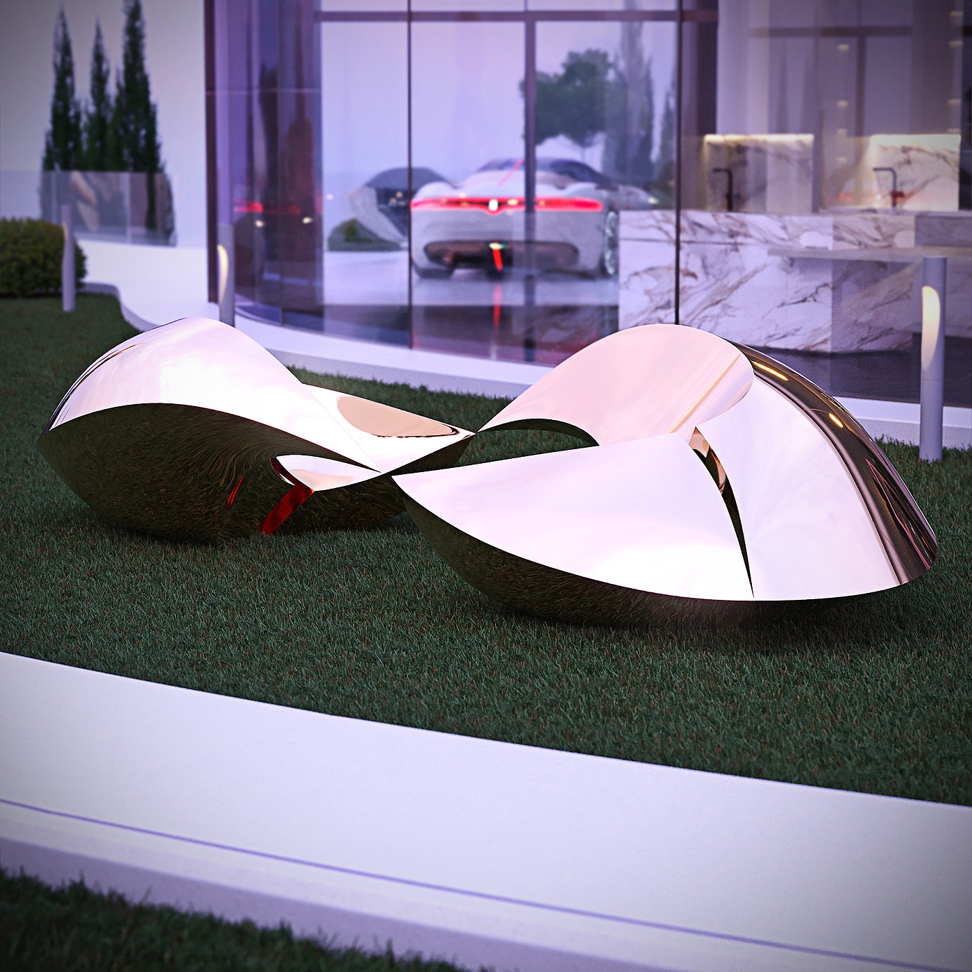 Architectural aesthetics，Architectural design，Sci fi future，Home Furnishing decoration，Luxury Villa，Luxury decoration，