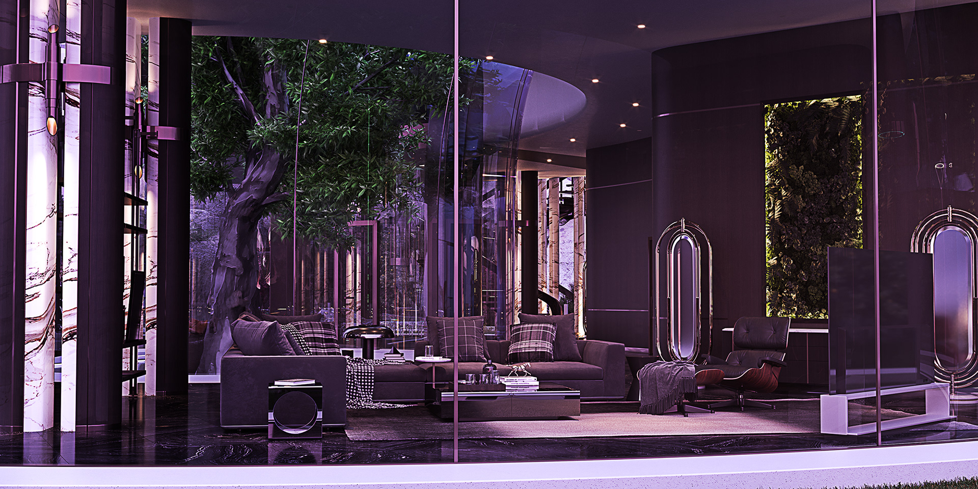 Architectural aesthetics，Architectural design，Sci fi future，Home Furnishing decoration，Luxury Villa，Luxury decoration，