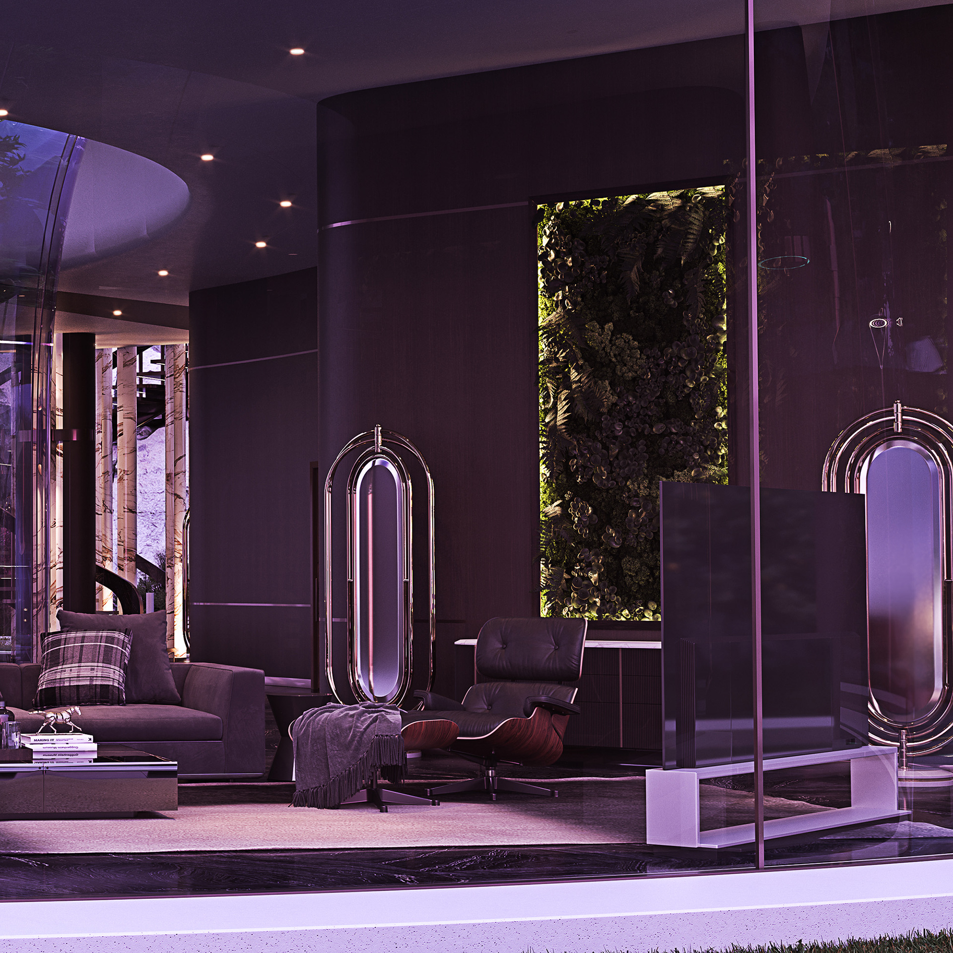 Architectural aesthetics，Architectural design，Sci fi future，Home Furnishing decoration，Luxury Villa，Luxury decoration，