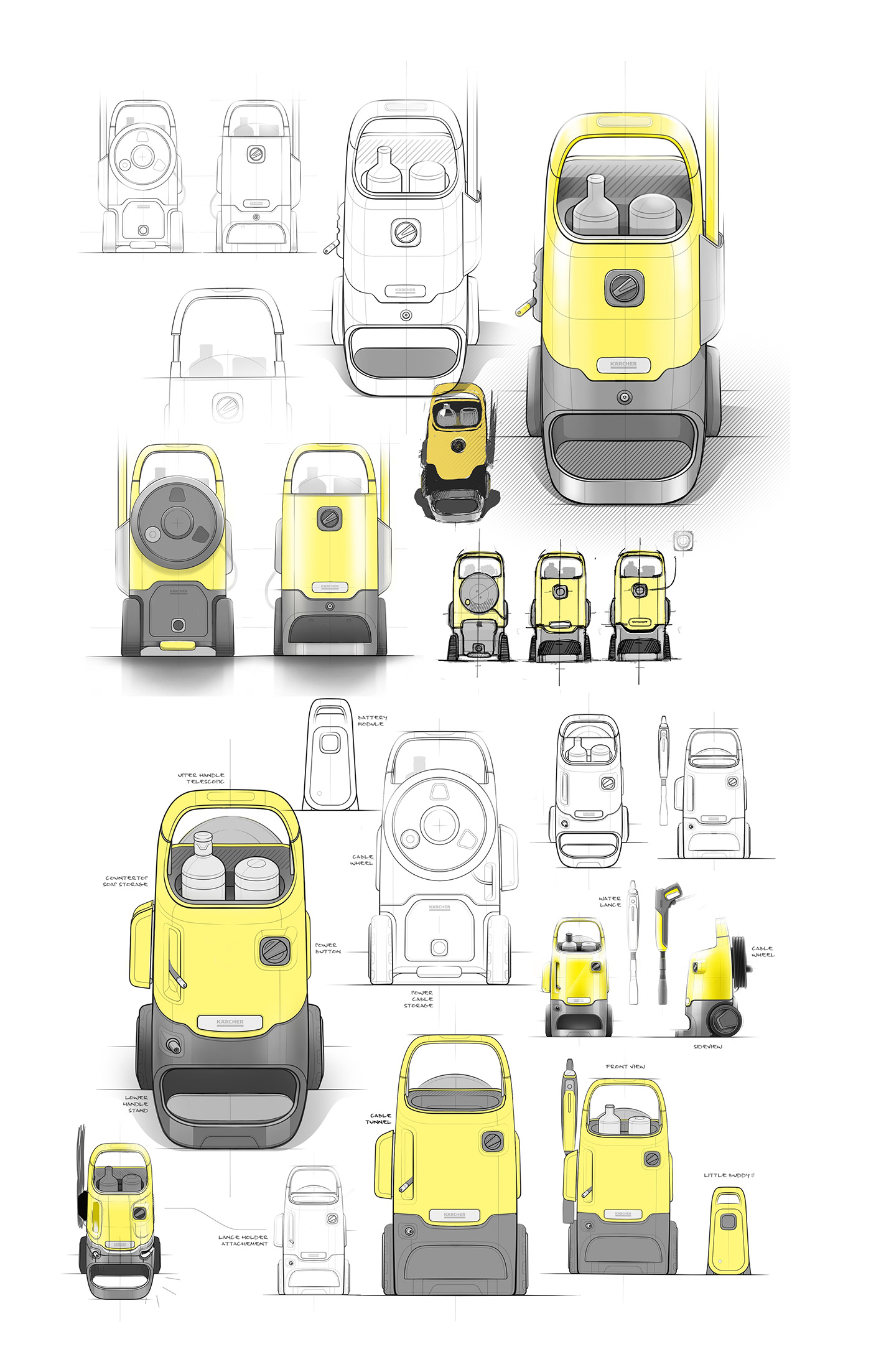 sketch，illustration，Marius Kindler，