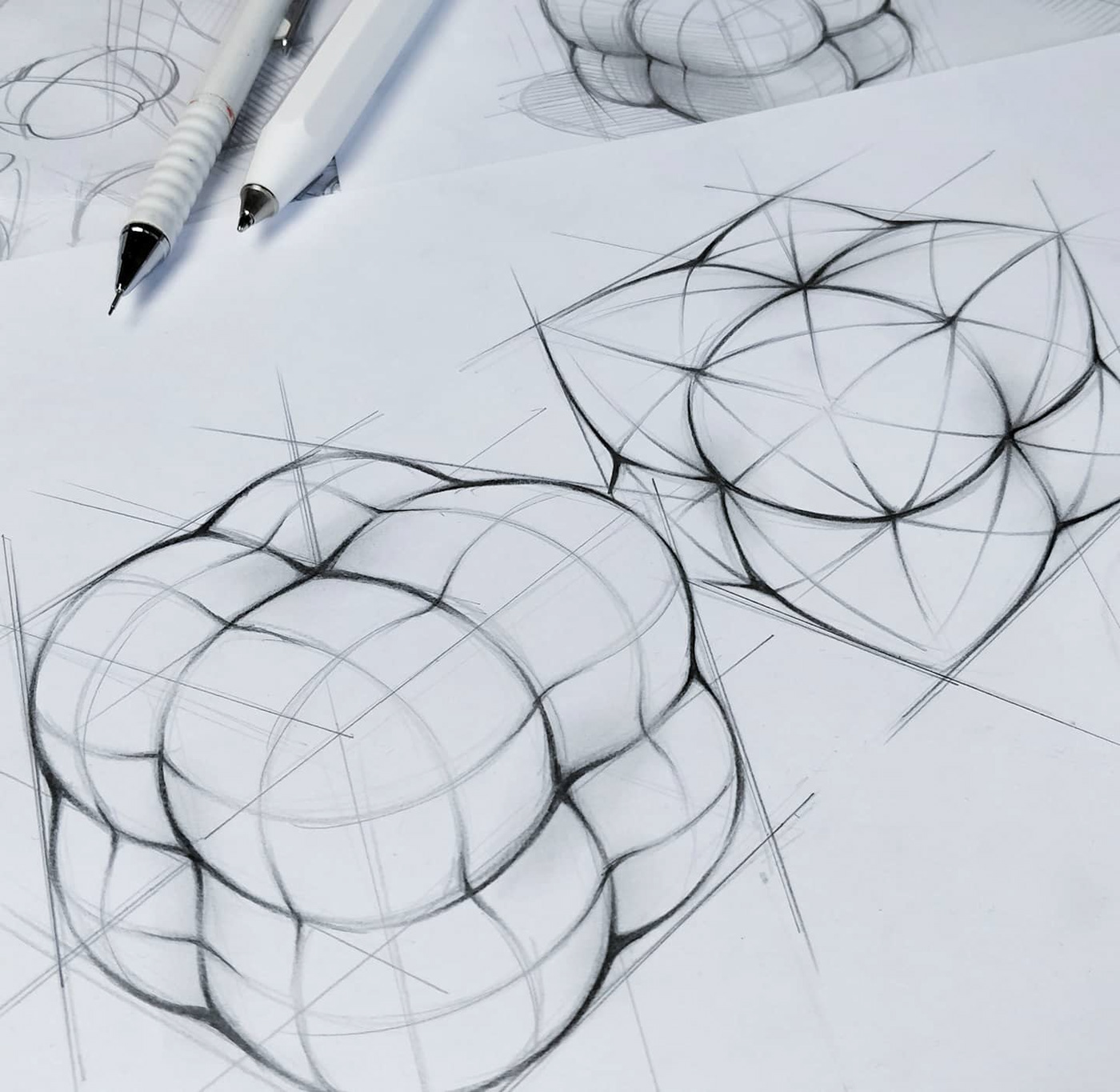 sketch，illustration，Marius Kindler，