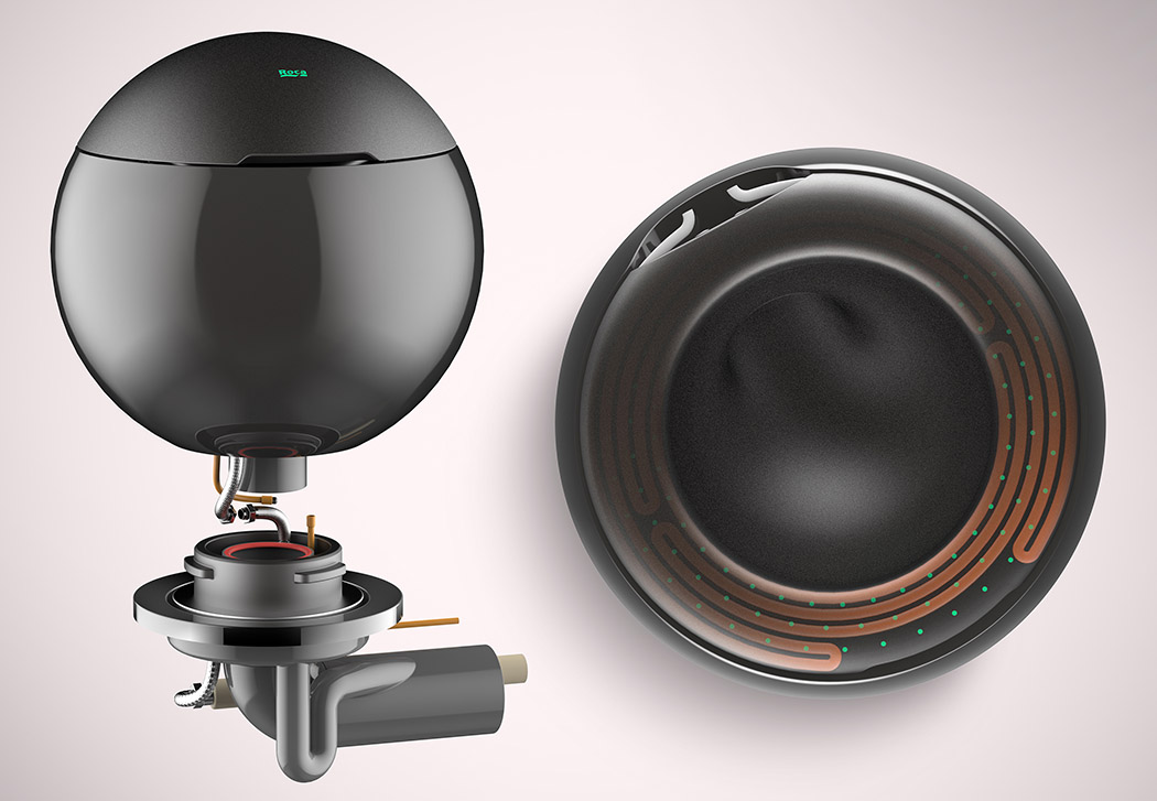 spherical，closestool，intelligence，bathroom，concise，