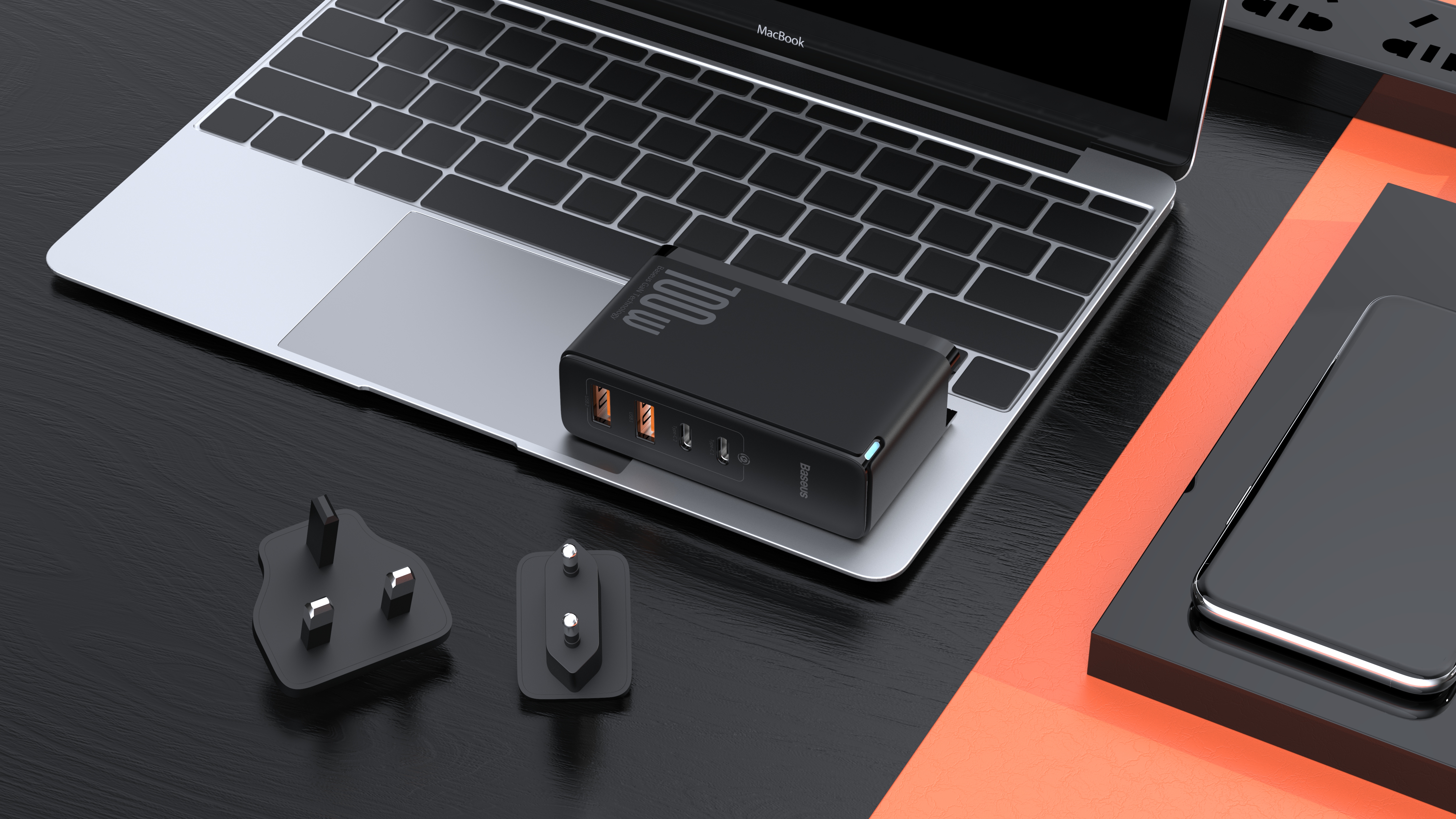 Charger，high-power，Gallium nitride，Multi port charger，