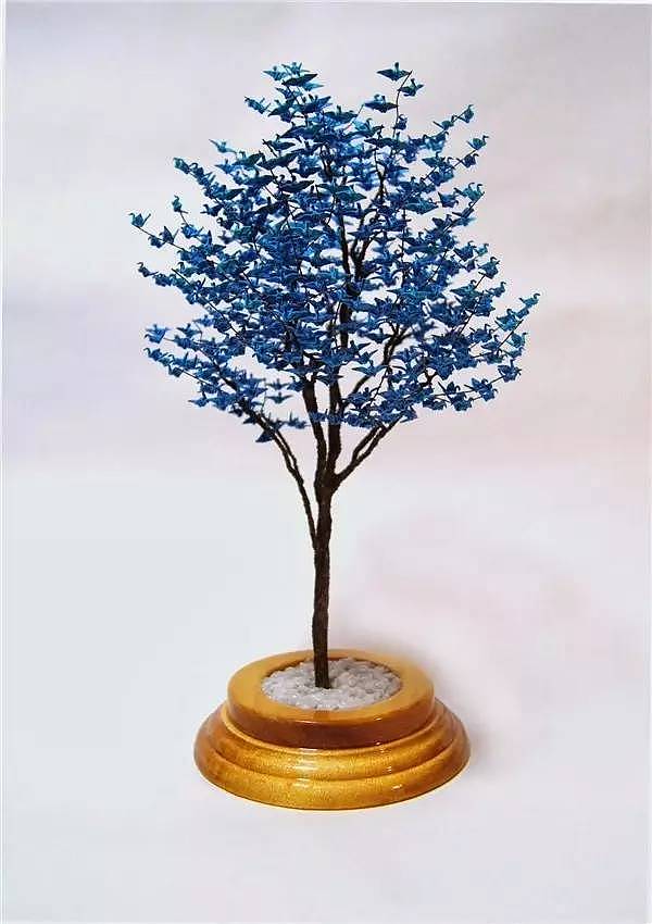 miniature，Thousand paper cranes，Naoki Onogawa，Potted plants，ornaments，