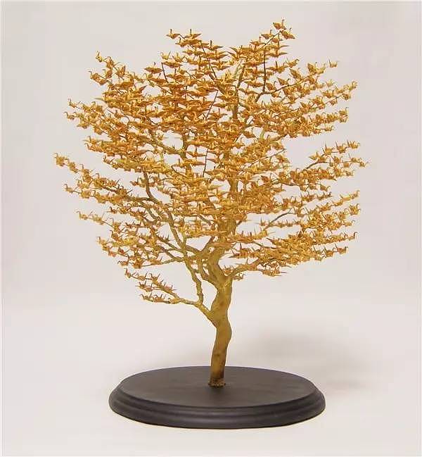miniature，Thousand paper cranes，Naoki Onogawa，Potted plants，ornaments，