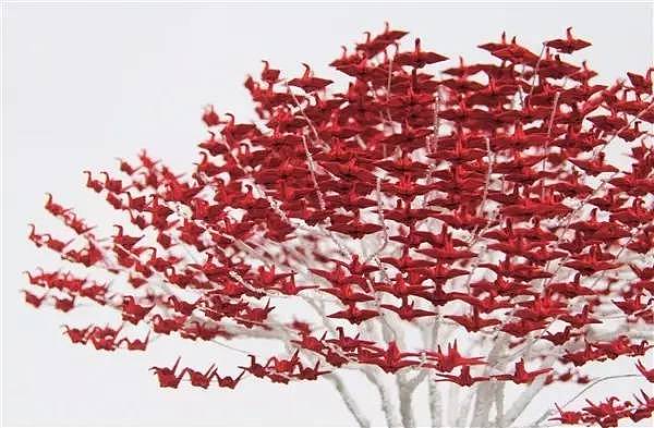 miniature，Thousand paper cranes，Naoki Onogawa，Potted plants，ornaments，
