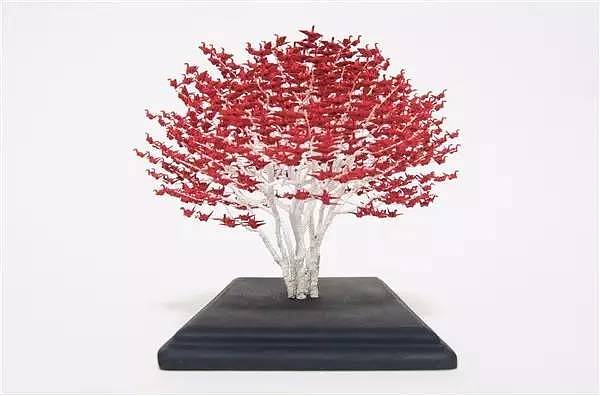 miniature，Thousand paper cranes，Naoki Onogawa，Potted plants，ornaments，