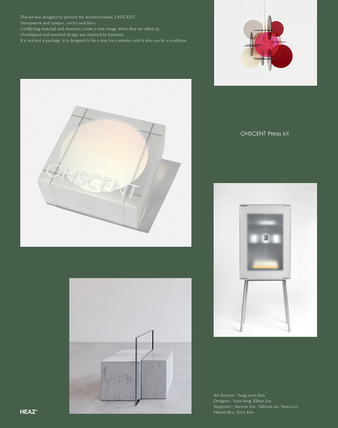 Cosmetics，Kit，OHSCENT，aroma，