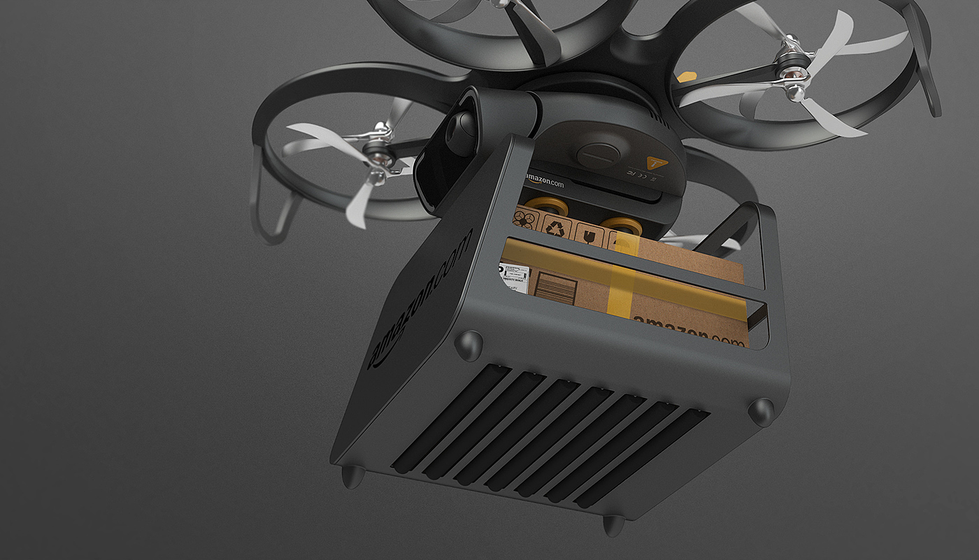 UAV，Amazon，Delivery，product design，
