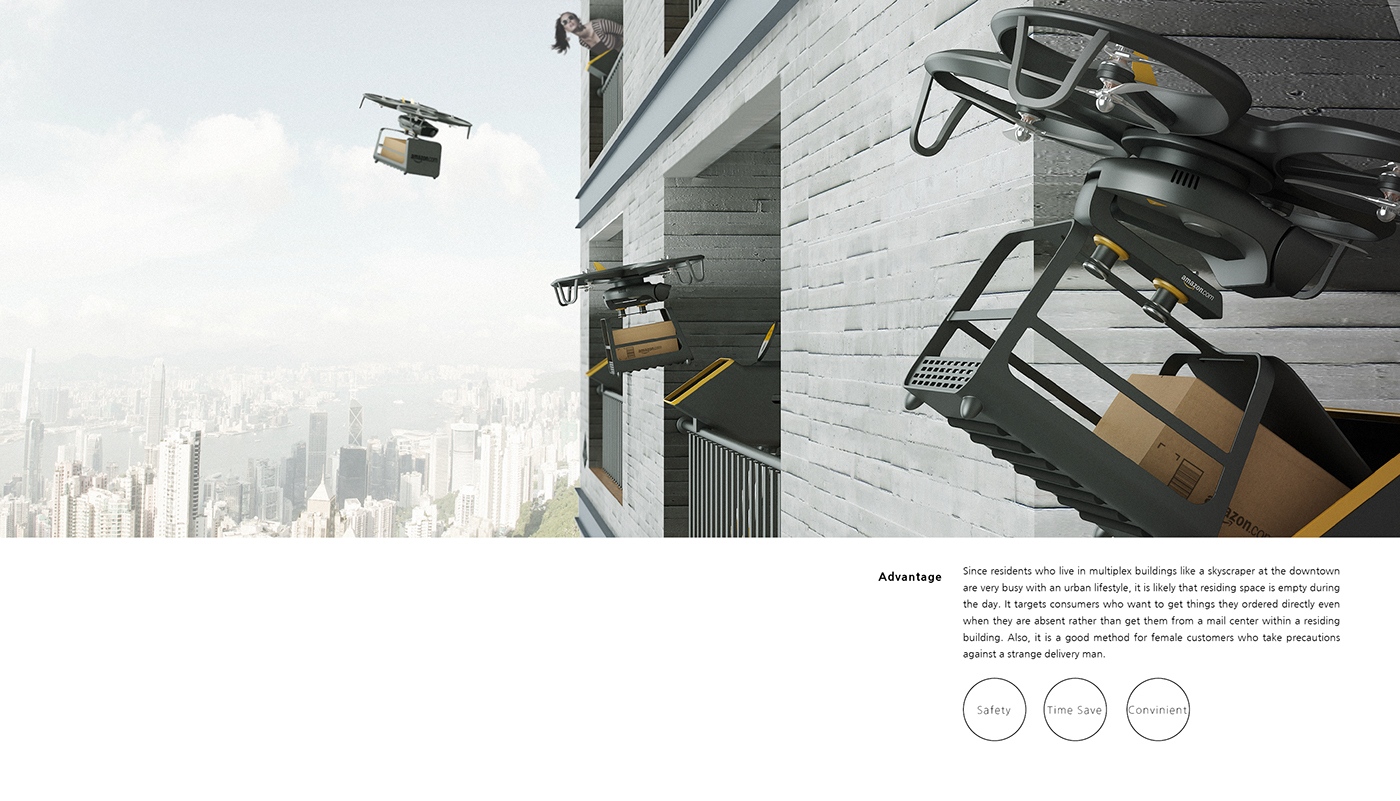 UAV，Amazon，Delivery，product design，