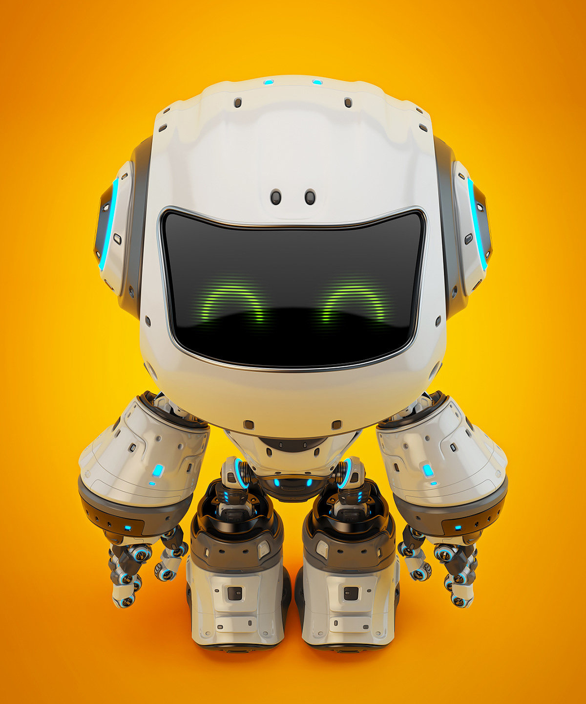 artificial intelligence，lovely，science fiction，robot，