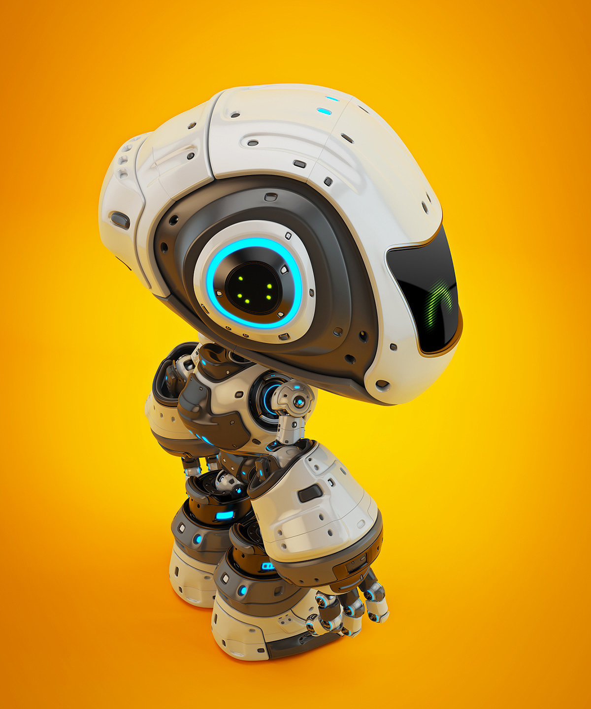 artificial intelligence，lovely，science fiction，robot，
