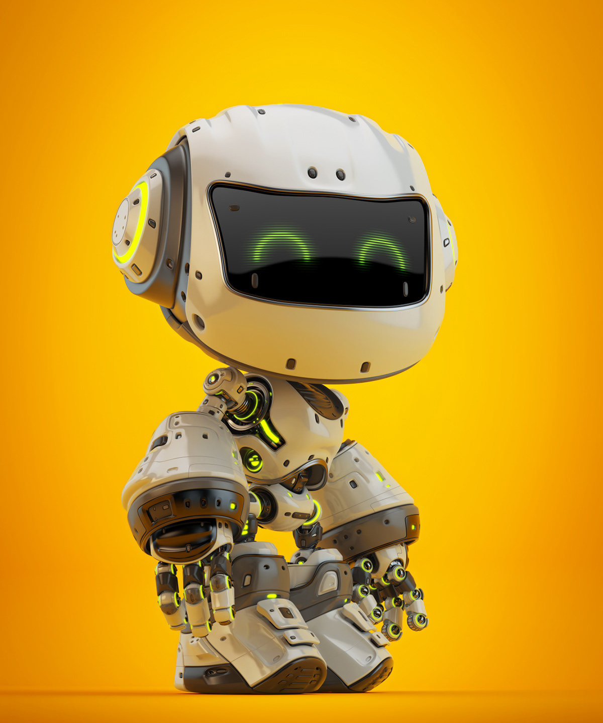 artificial intelligence，lovely，science fiction，robot，