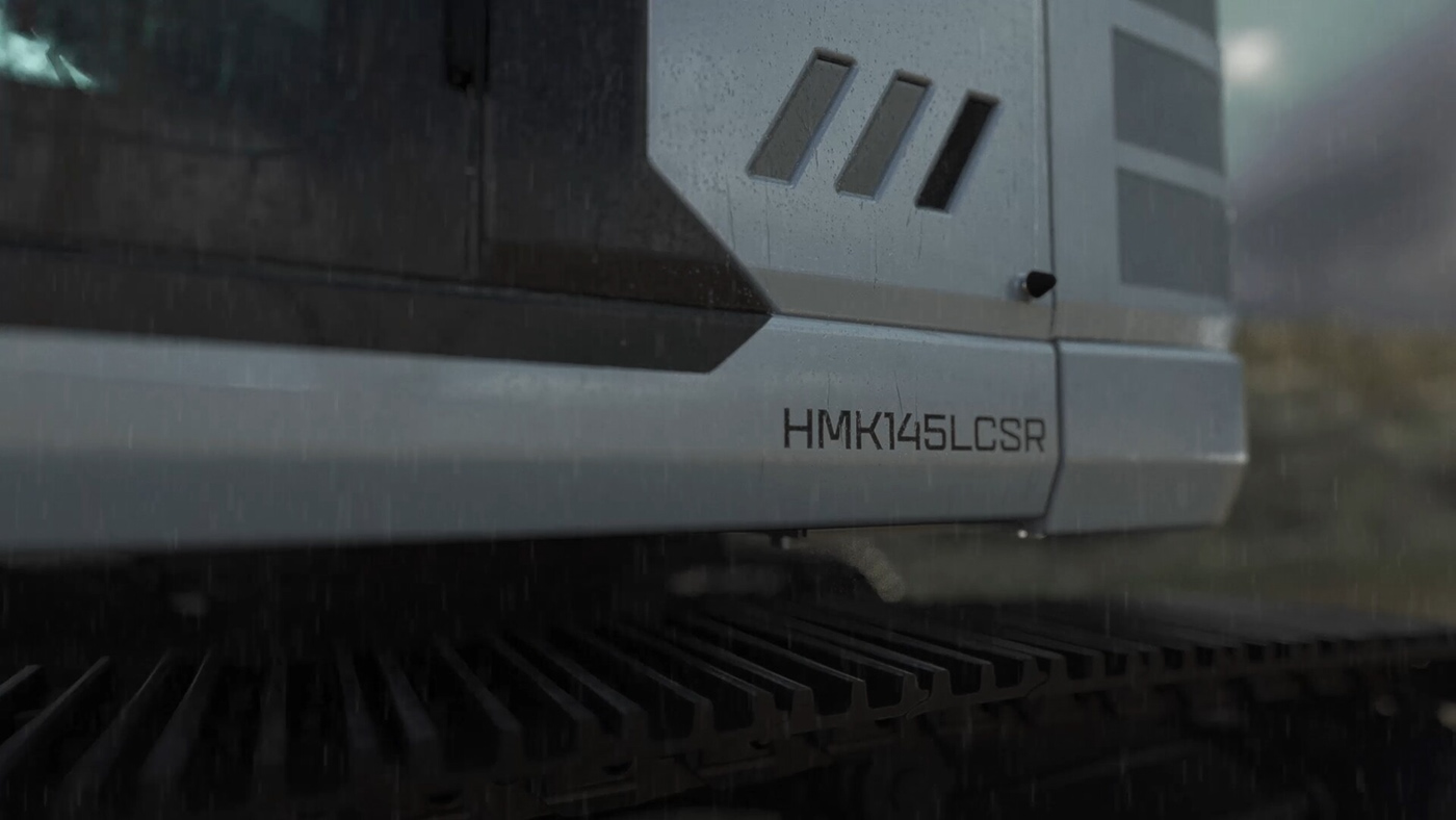 3d，cgi，excavating machinery，