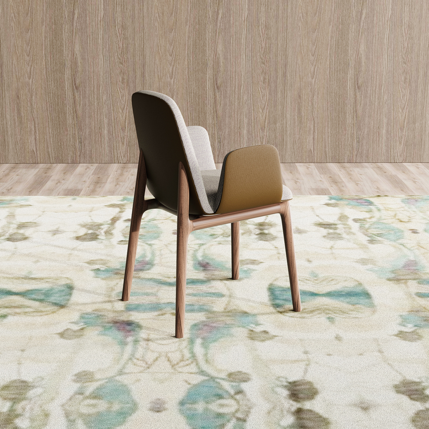 MADY，Armchair，chair，woodiness，