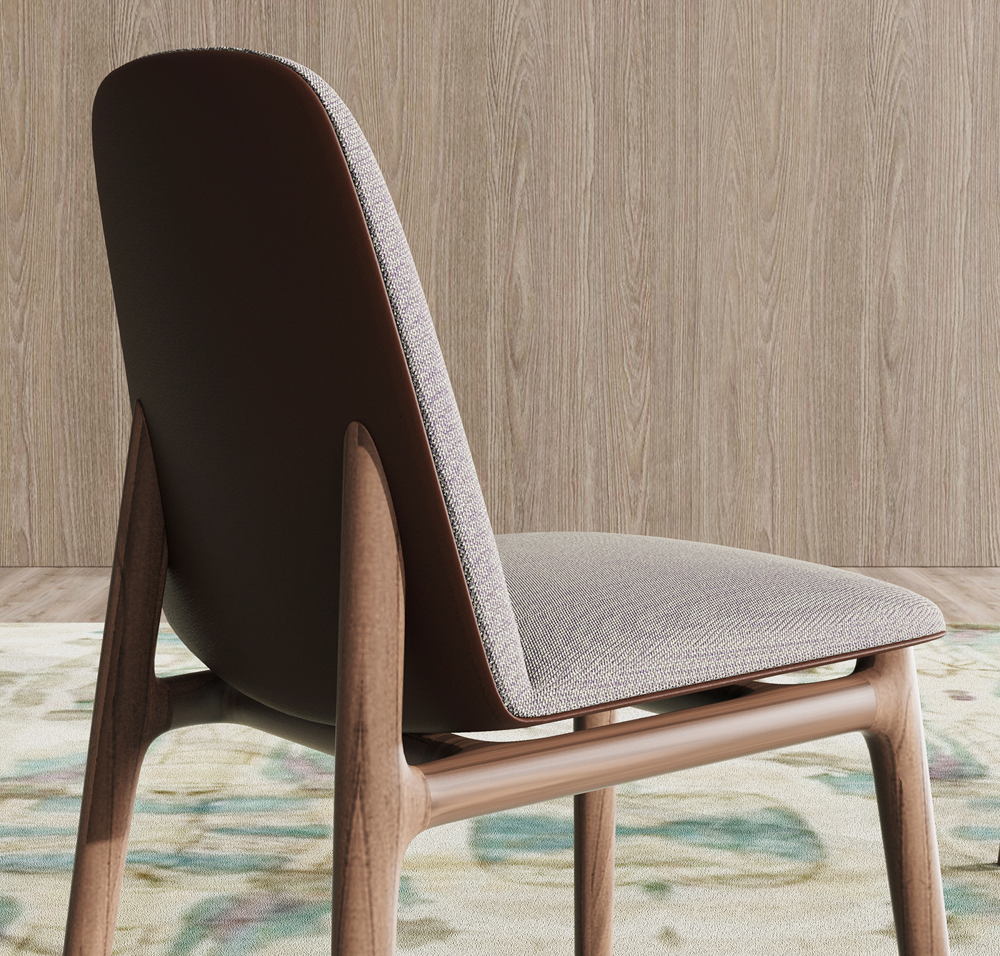 MADY，Armchair，chair，woodiness，