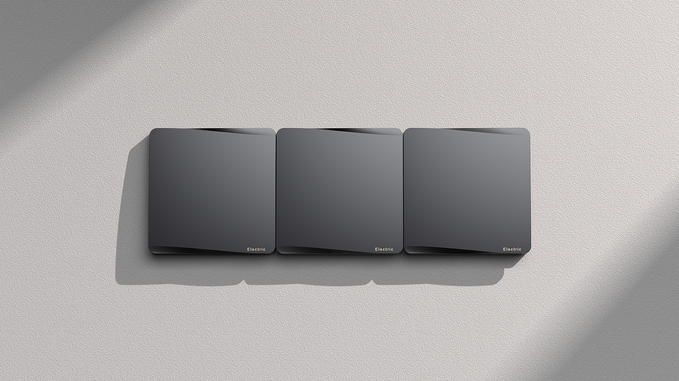 Switch panel，industrial design，switch，household electrical appliances，
