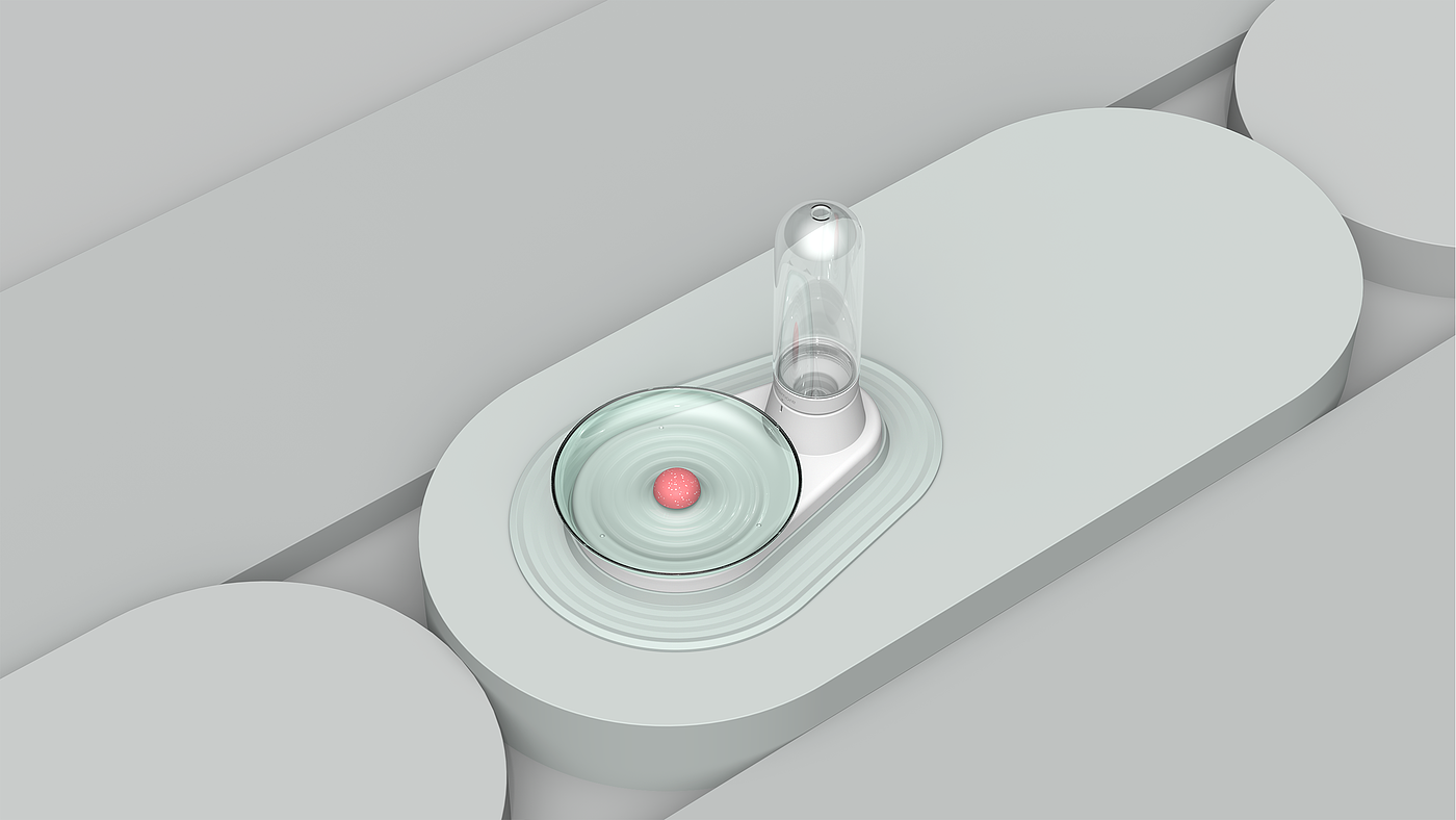 Pet water feeder，