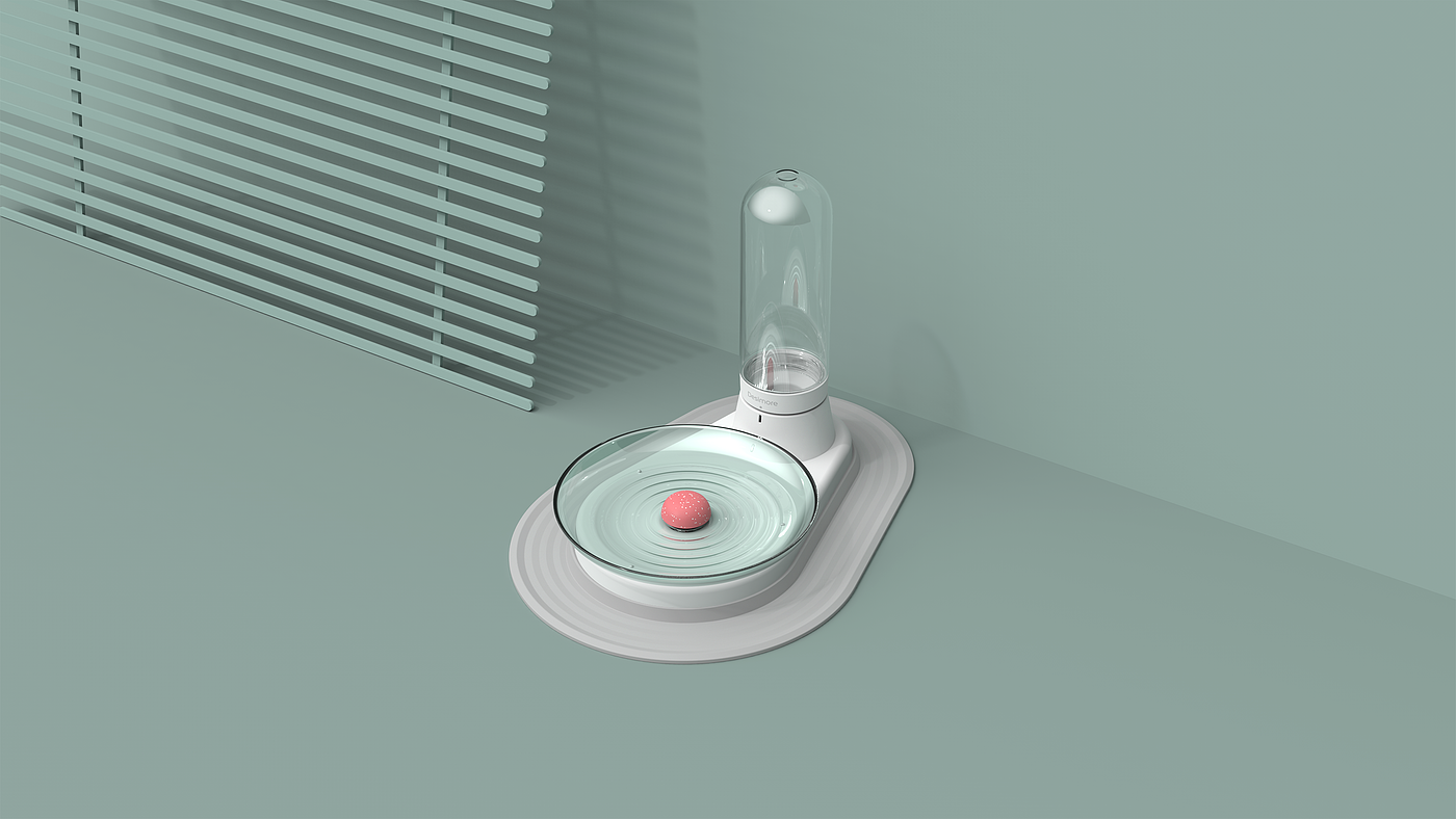 Pet water feeder，