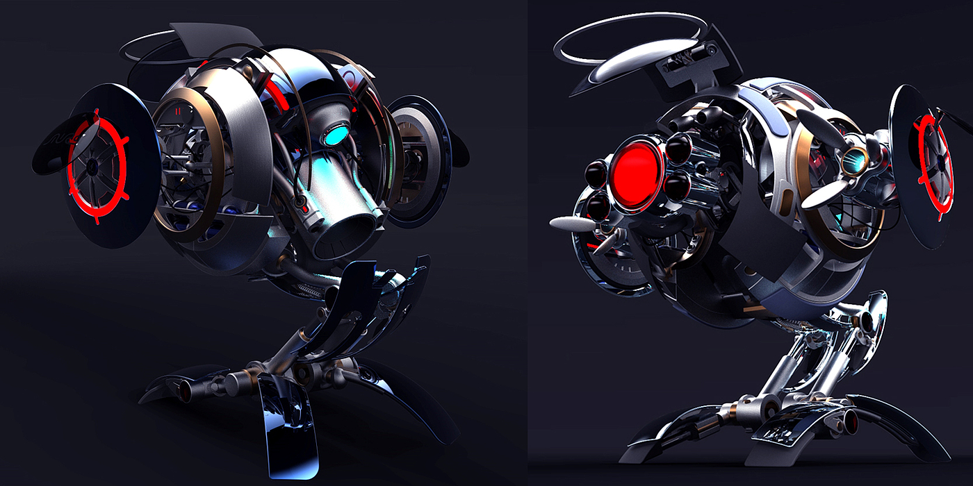 Science fiction \ robot，