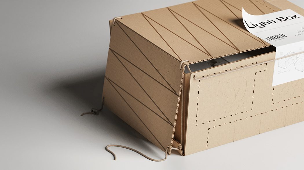 可持续产品设计师请注意这款灯具的无垃圾包装