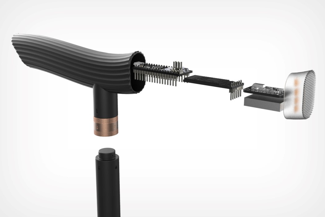 Smart walking stick，industrial design，Architecture，intelligence，