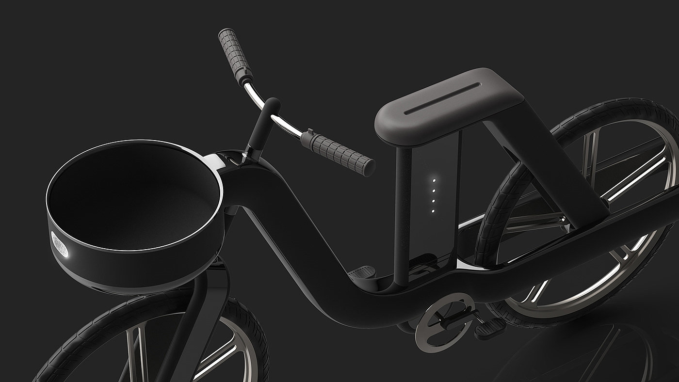 One Line，Bicycle，vehicle，industrial design，