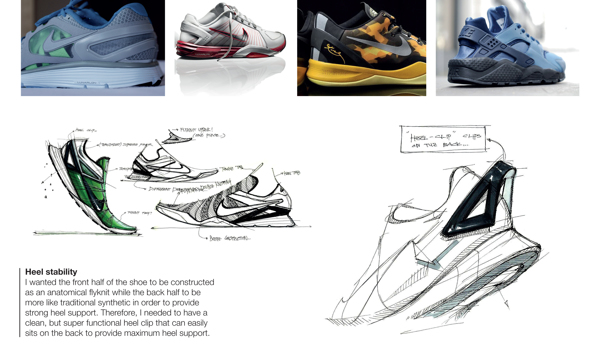 Shoe design，Hand drawn，design sketch，