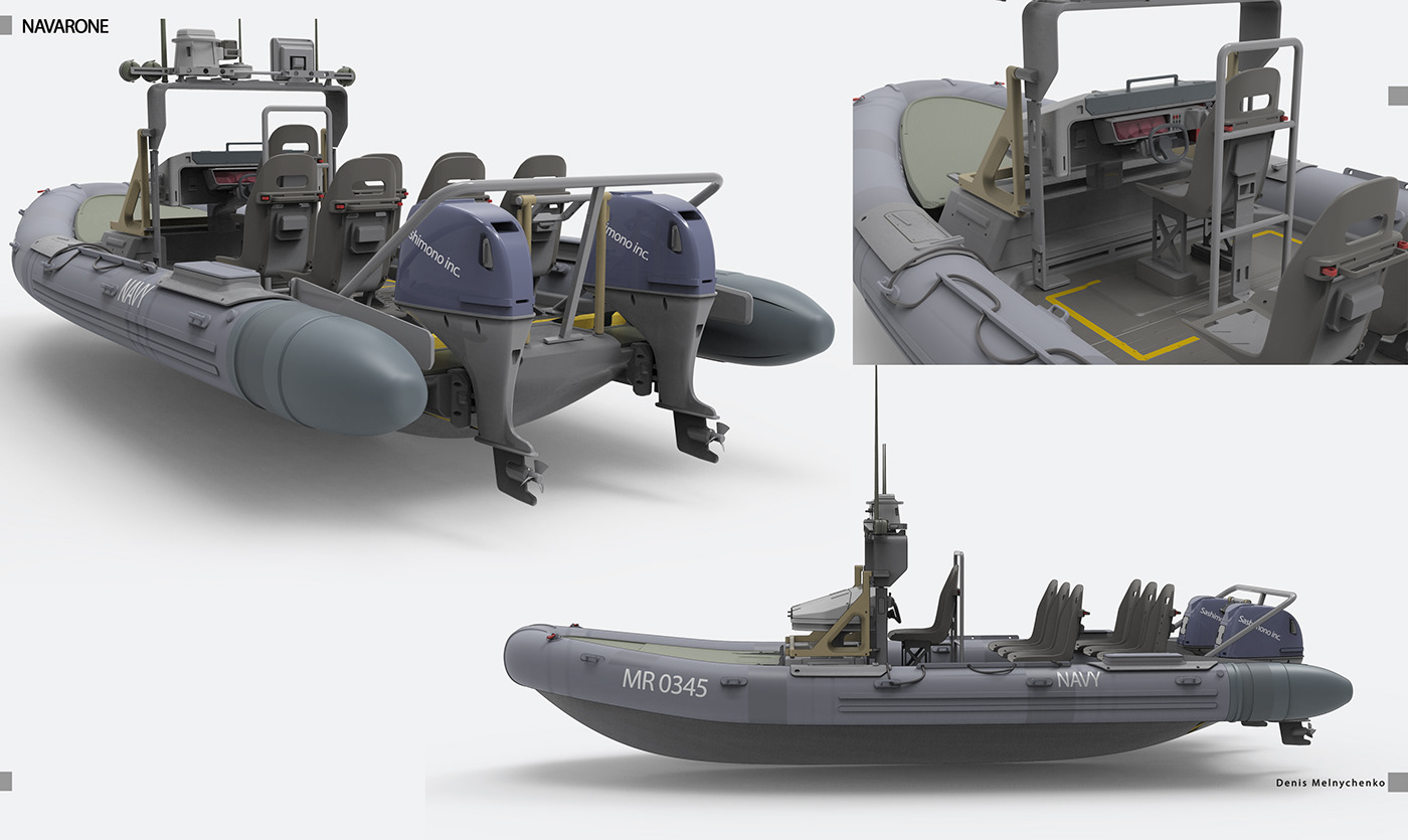 Military speedboat，vehicle，Speedboat，Navalon，