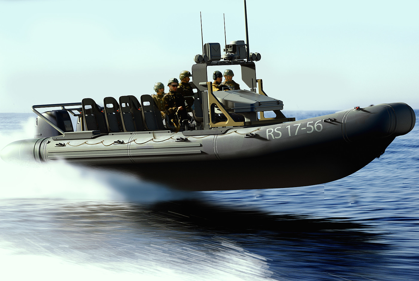 Military speedboat，vehicle，Speedboat，Navalon，