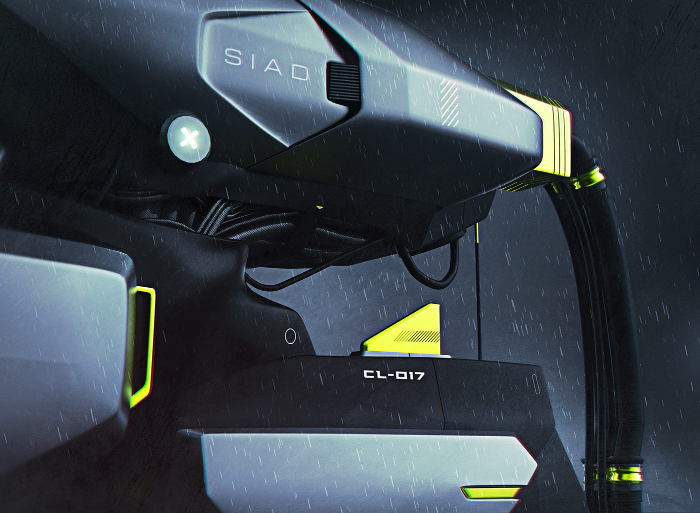 robot，sketch，Chlorine，