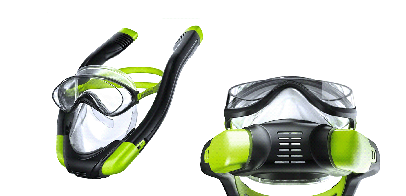 diving，Full face mask，Seal drying，