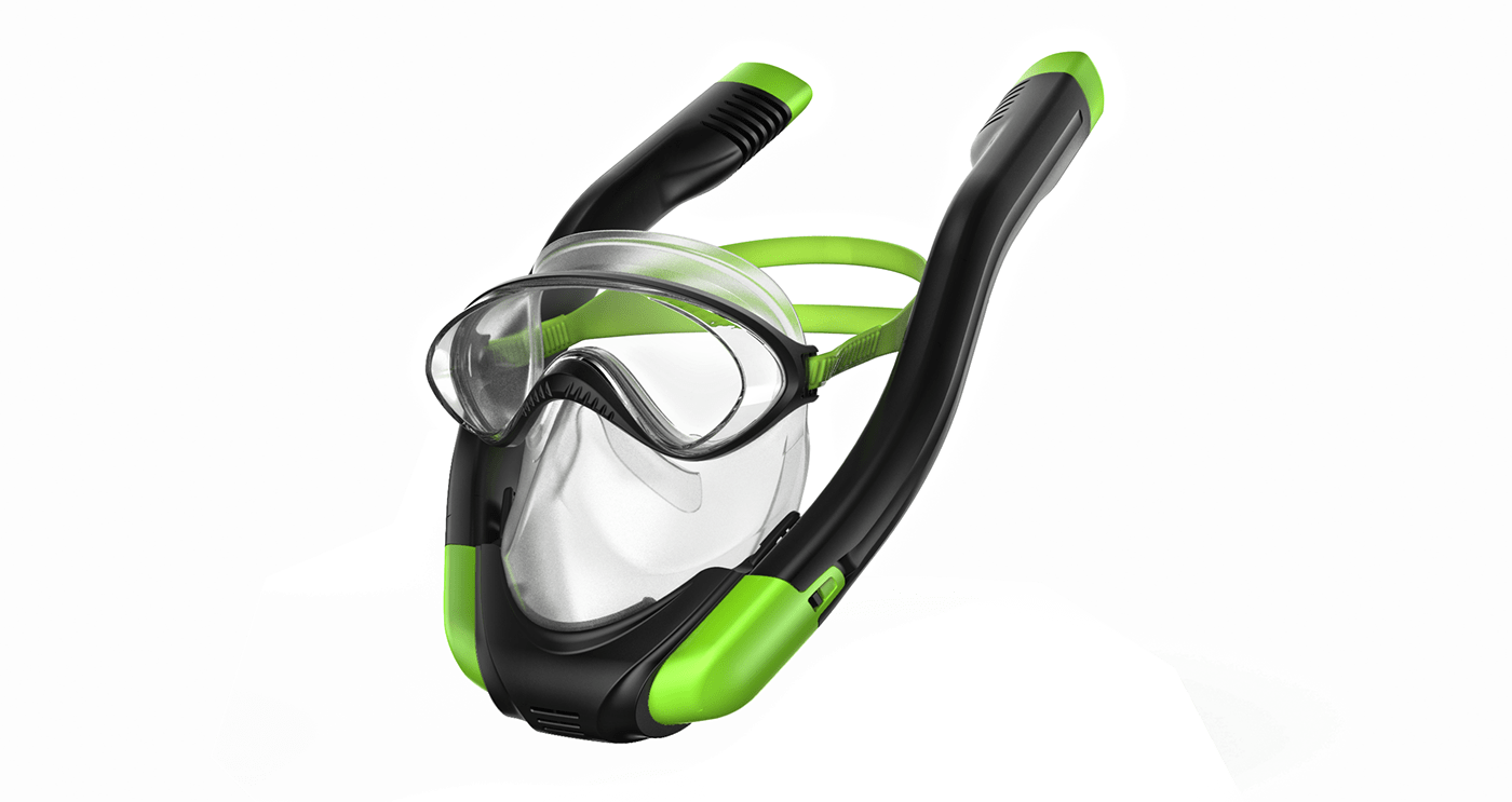 diving，Full face mask，Seal drying，