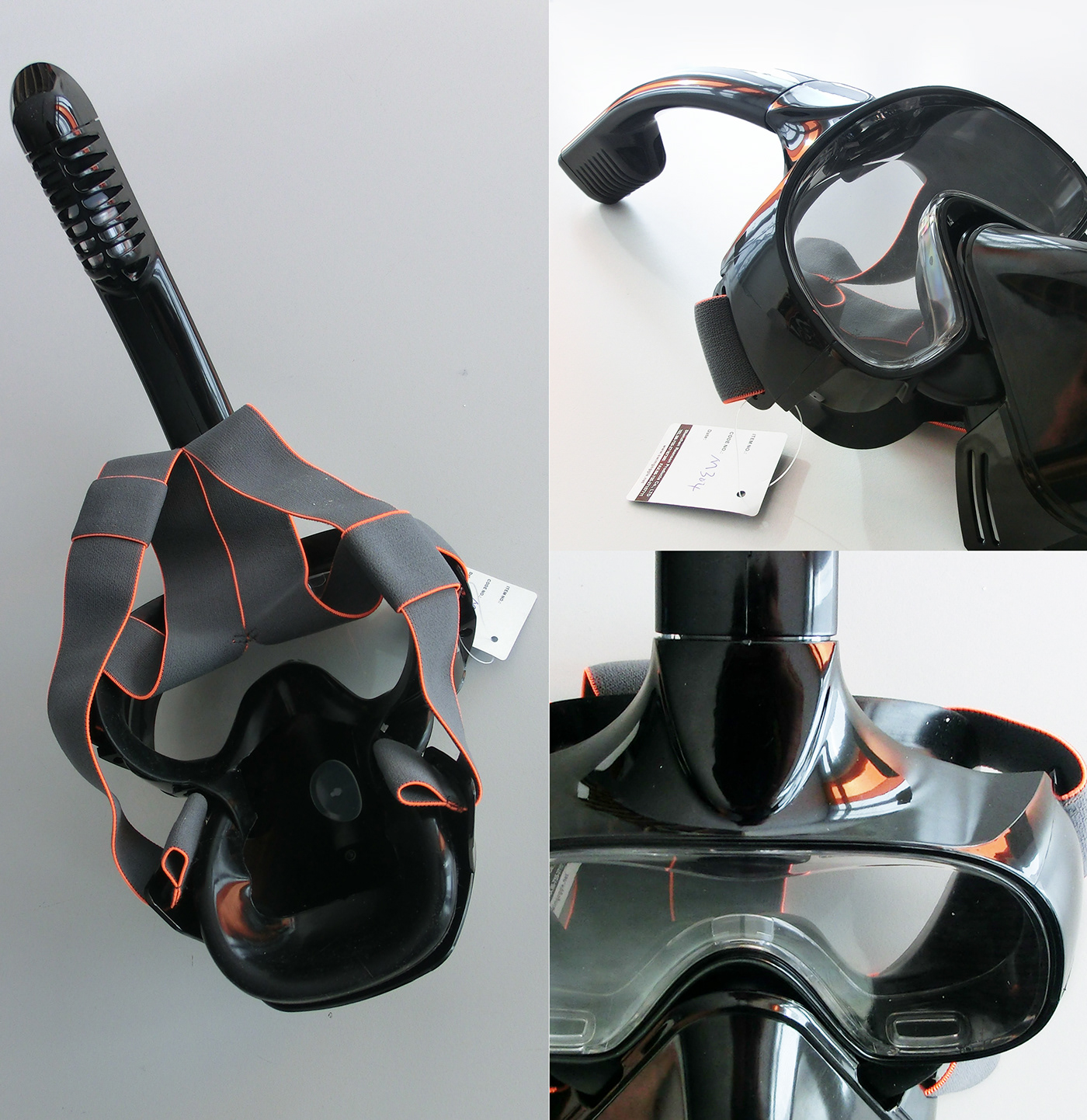 diving，Full face mask，Seal drying，