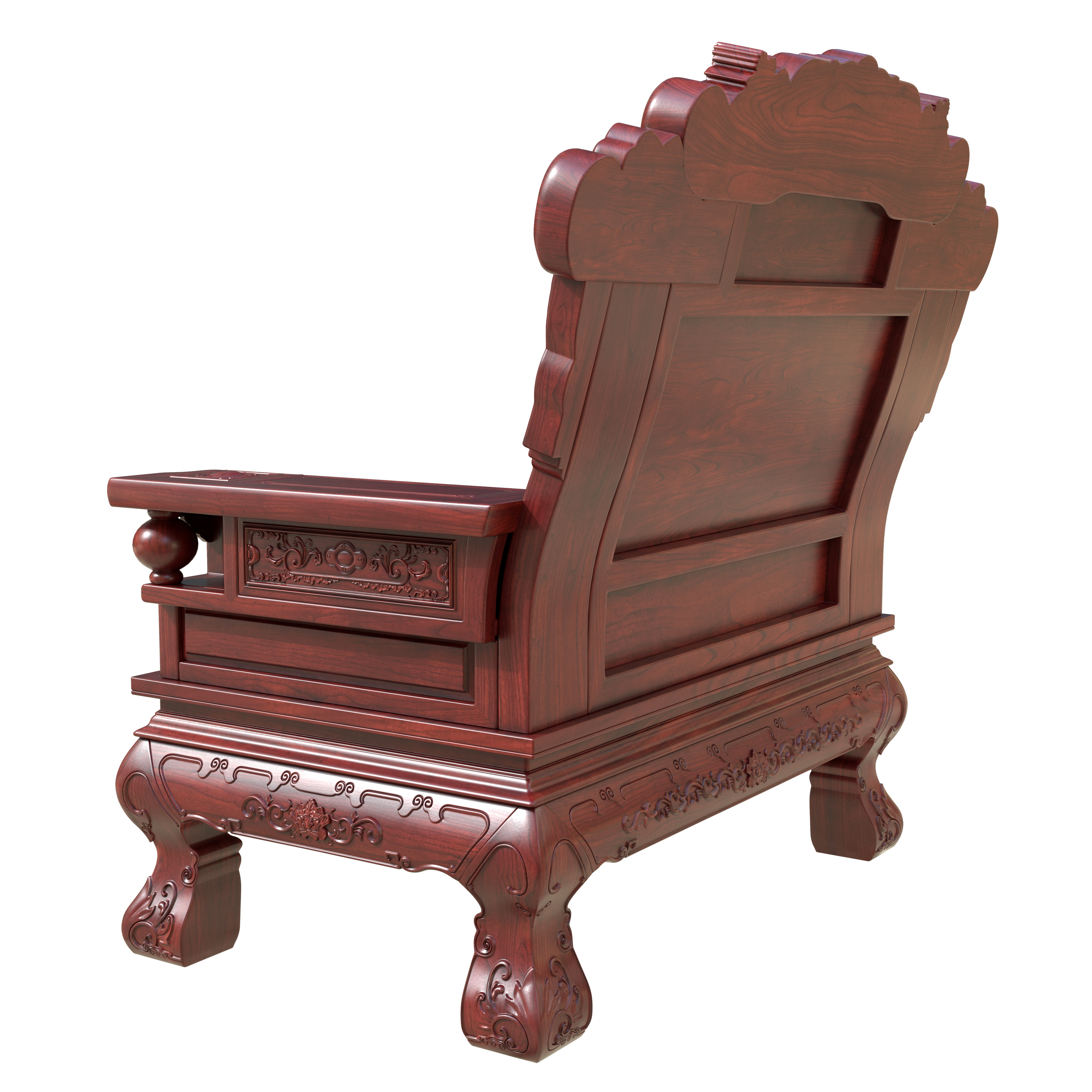 Chinese furniture，Chinese carved furniture，Mahogany furniture，Classical furniture，Rosewood，Furniture modeling tutorial，3dsmax，Antique Valley fragrance，