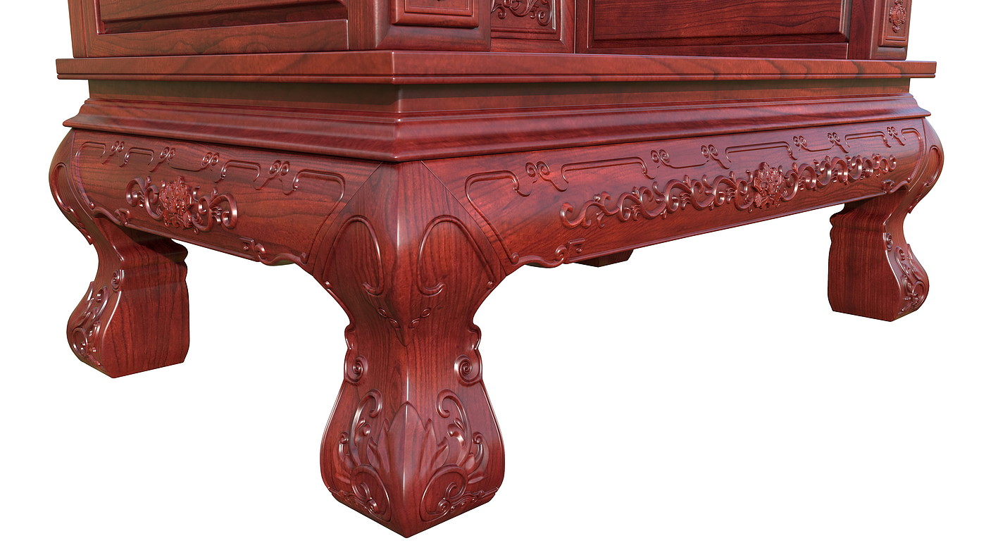 Chinese furniture，Chinese carved furniture，Mahogany furniture，Classical furniture，Rosewood，Furniture modeling tutorial，3dsmax，Antique Valley fragrance，