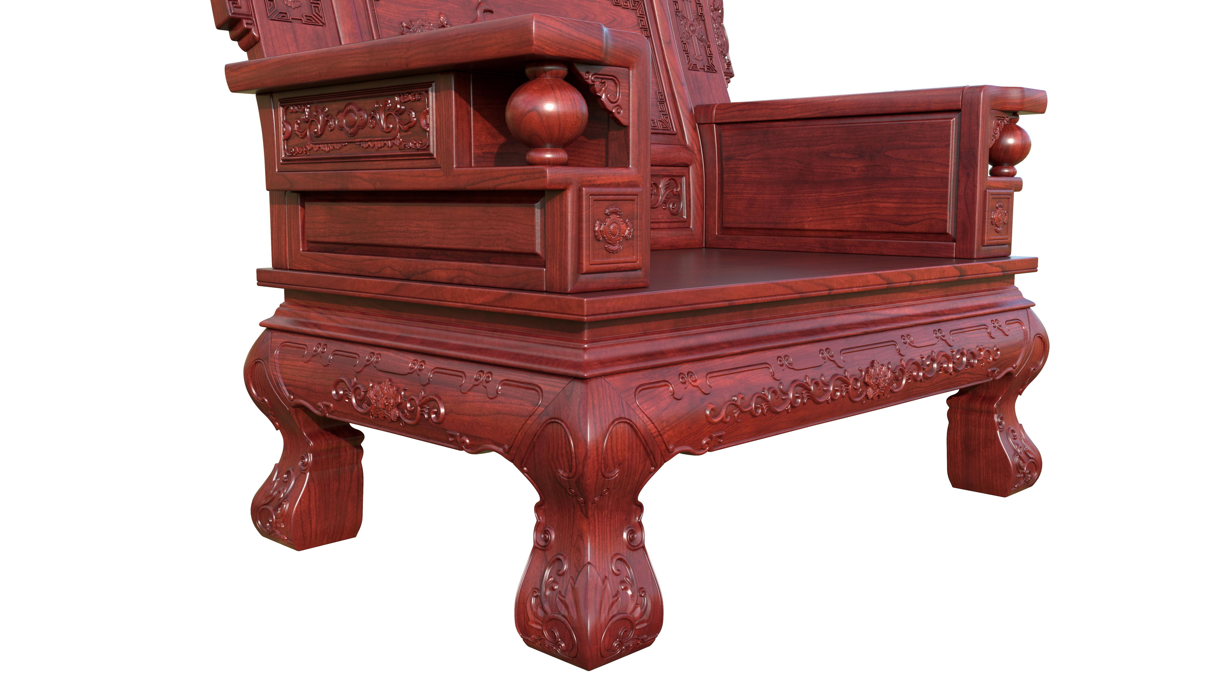 Chinese furniture，Chinese carved furniture，Mahogany furniture，Classical furniture，Rosewood，Furniture modeling tutorial，3dsmax，Antique Valley fragrance，